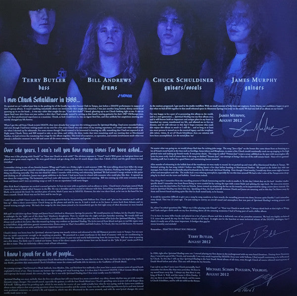 Death (2) : Spiritual Healing (LP, Album, RE, RM)