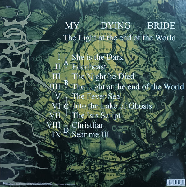 My Dying Bride : The Light At The End Of The World (2xLP, Album, RE, RM, Gat)