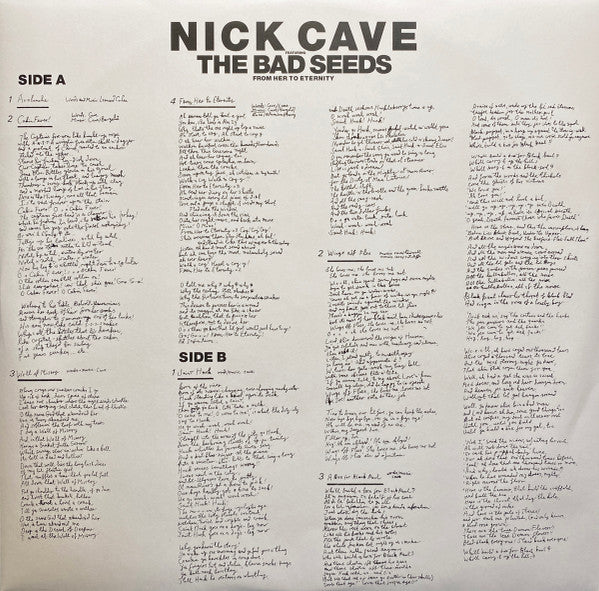 Nick Cave & The Bad Seeds : From Her To Eternity (LP, Album, RE, RM)