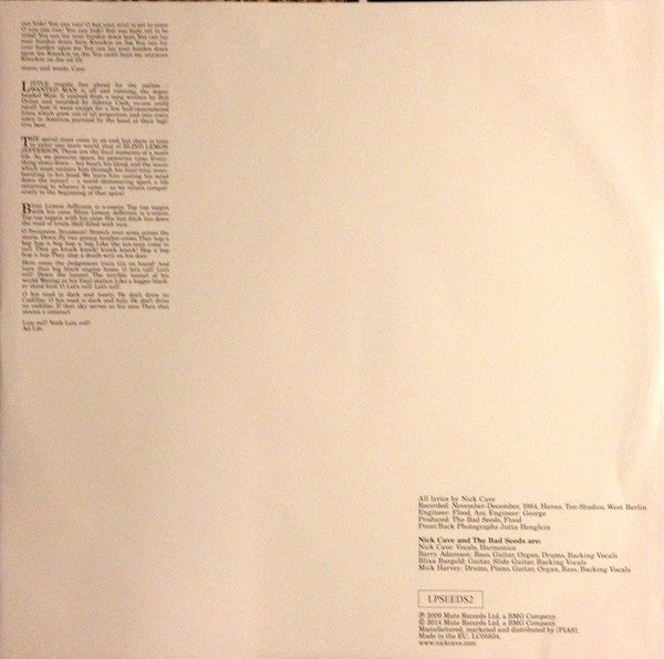 Nick Cave And The Bad Seeds* : The Firstborn Is Dead (LP, Album, RE)