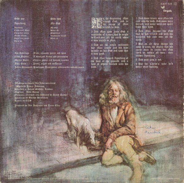 Jethro Tull : Aqualung (LP, Album, RE, Tex)