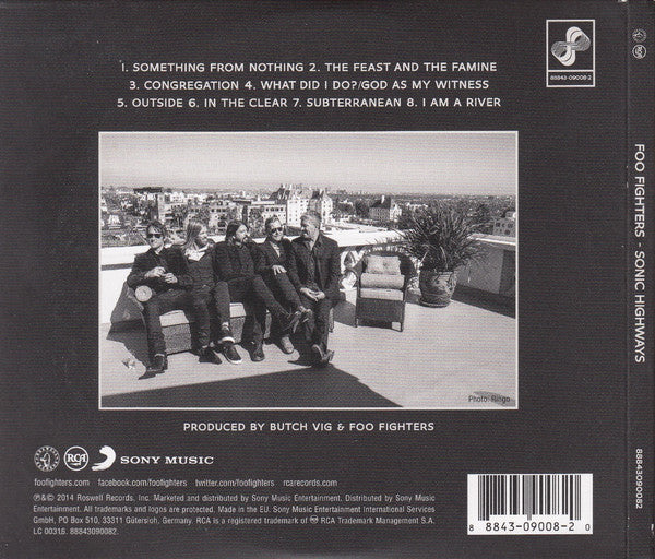 Foo Fighters : Sonic Highways (CD, Album, Dig)