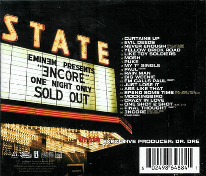 Eminem : Encore (CD, Album, RE)