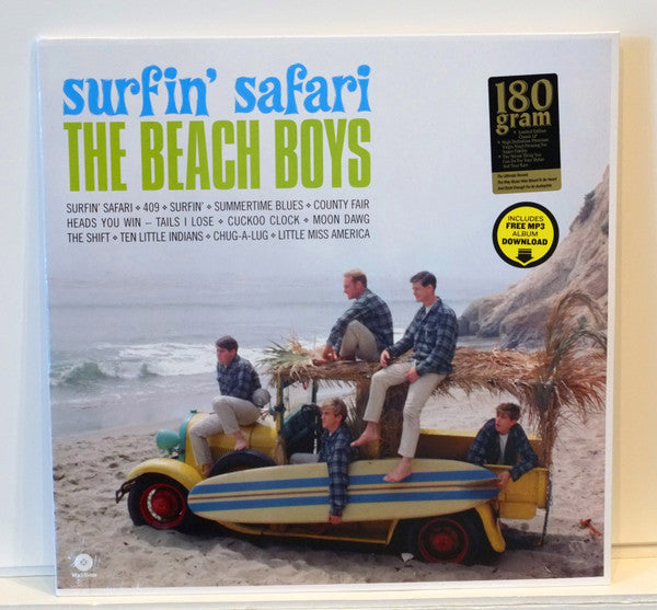 The Beach Boys : Surfin' Safari (LP, Album, RE, 180)