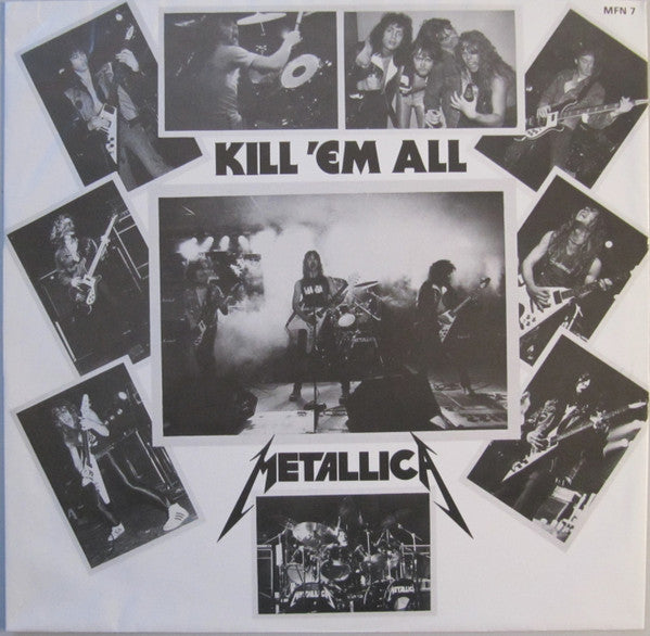 Metallica : Kill 'Em All (LP, Album, RE, RP)