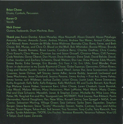 Yeah Yeah Yeahs : It's Blitz! (CD, Album)