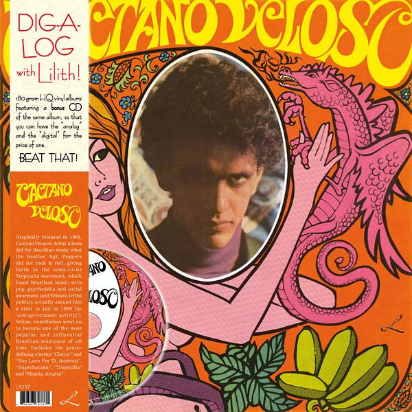 Caetano Veloso : Caetano Veloso (LP, Album, RE, 180 + CD, Album, RE)