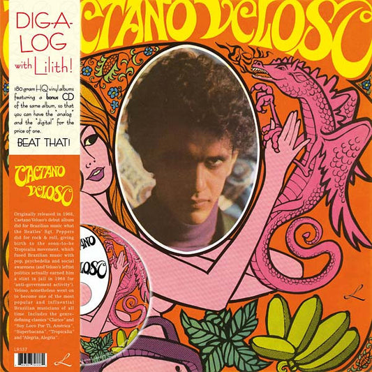 Caetano Veloso : Caetano Veloso (LP, Album, RE, 180 + CD, Album, RE)