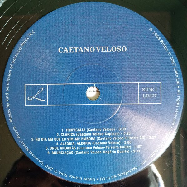 Caetano Veloso : Caetano Veloso (LP, Album, RE, 180 + CD, Album, RE)