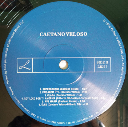 Caetano Veloso : Caetano Veloso (LP, Album, RE, 180 + CD, Album, RE)