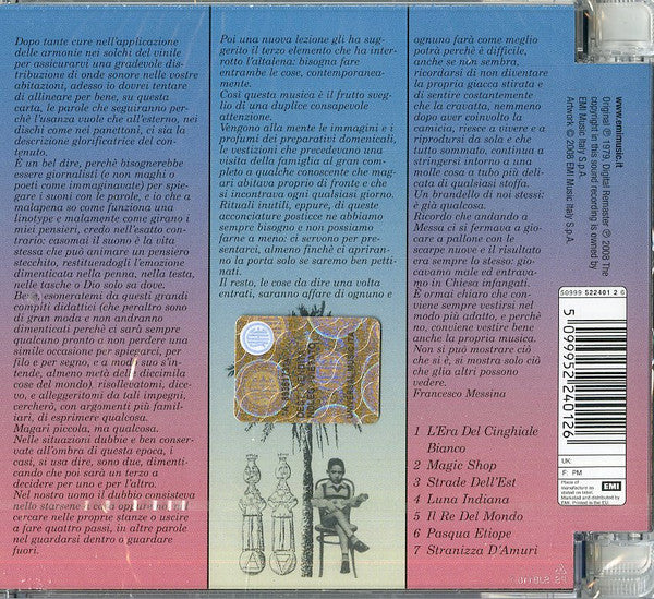 Battiato* : L'Era Del Cinghiale Bianco (CD, Album, RE, RM, Sup)