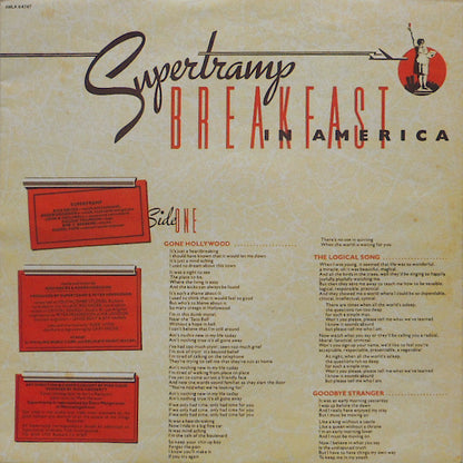 Supertramp : Breakfast In America (LP, Album, RP)