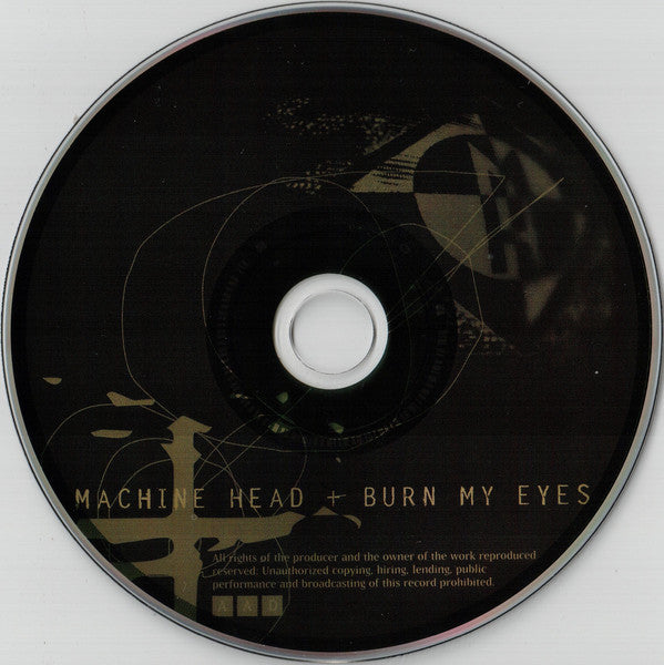 Machine Head (3) : Burn My Eyes (CD, Album, RE, RP)