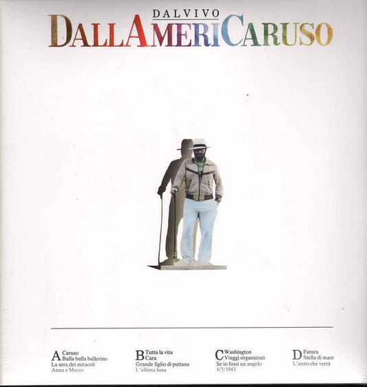 Lucio Dalla : Dallamericaruso (2xLP, Album, RE, Gat)