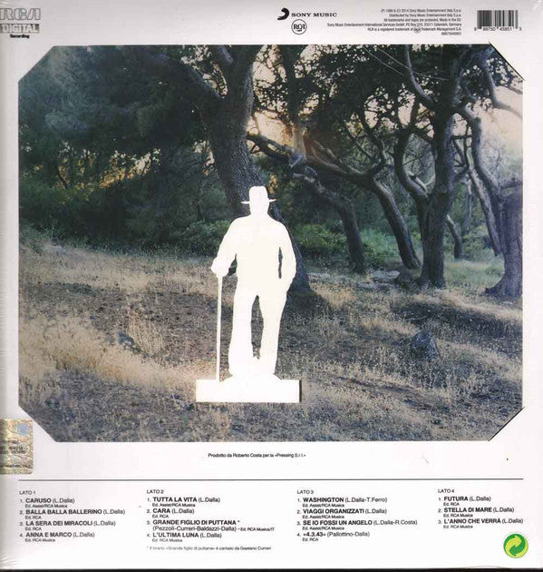 Lucio Dalla : Dallamericaruso (2xLP, Album, RE, Gat)