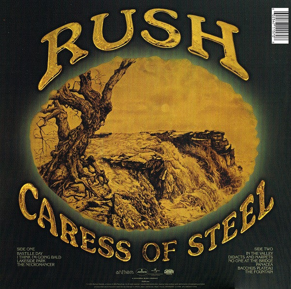 Rush : Caress Of Steel (LP, Album, RE, RM, Gat)