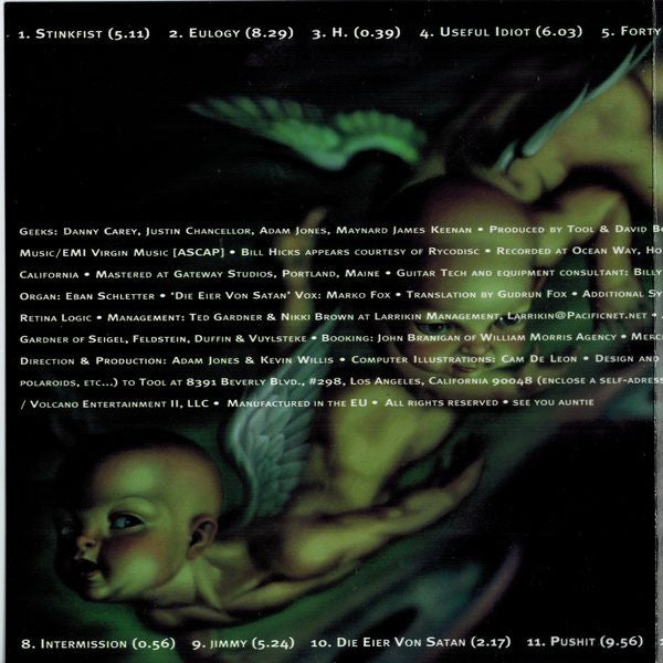 Tool (2) : Ænima (CD, Album, RE)