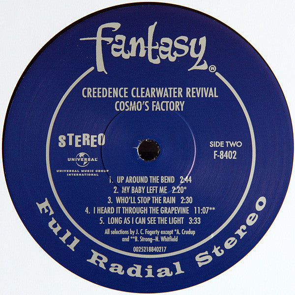 Creedence Clearwater Revival : Cosmo's Factory (LP, Album, RE, 180)