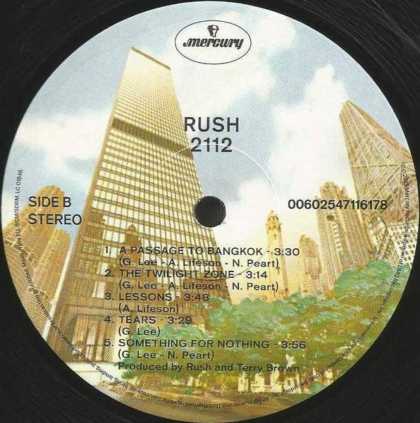 Rush : 2112 (LP, Album, RE, Hol)