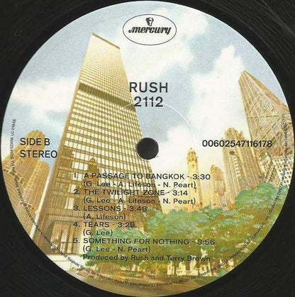 Rush : 2112 (LP, Album, RE, Hol)