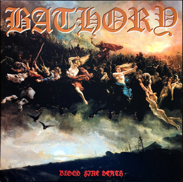 Bathory : Blood Fire Death (LP, Album, RE, RP, 180)