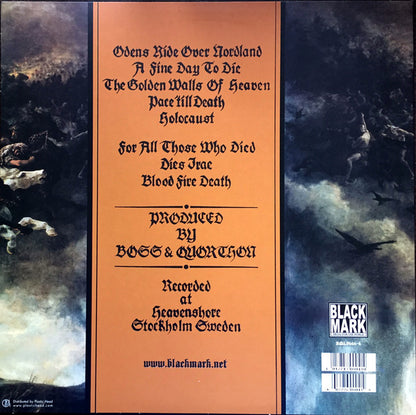 Bathory : Blood Fire Death (LP, Album, RE, RP, 180)