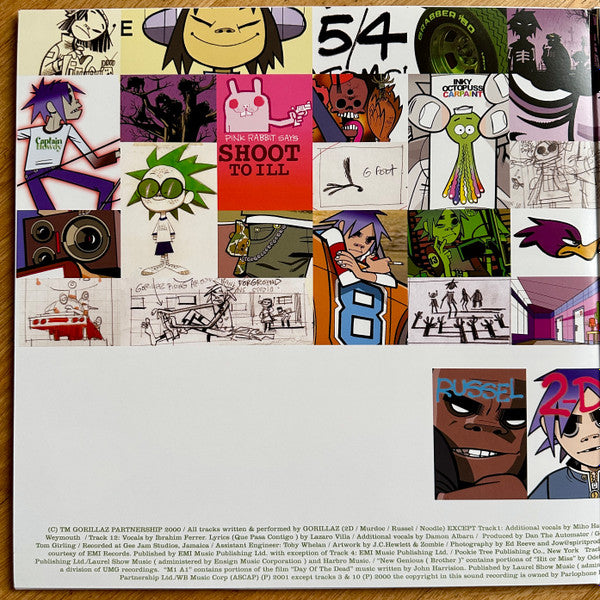 Gorillaz : Gorillaz (2xLP, Album, RE, Gat)