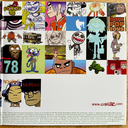 Gorillaz : Gorillaz (2xLP, Album, RE, Gat)