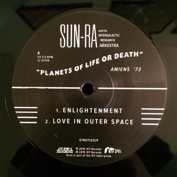 The Sun Ra Arkestra : Planets Of Life Or Death: Amiens '73 (LP, Album, RSD)