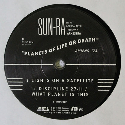 The Sun Ra Arkestra : Planets Of Life Or Death: Amiens '73 (LP, Album, RSD)