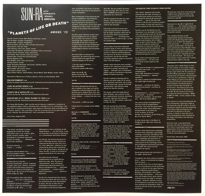 The Sun Ra Arkestra : Planets Of Life Or Death: Amiens '73 (LP, Album, RSD)