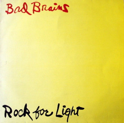 Bad Brains : Rock For Light (LP, Album)