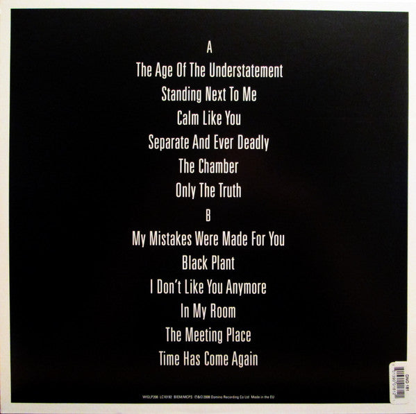 The Last Shadow Puppets : The Age Of The Understatement (LP, Album, RE)