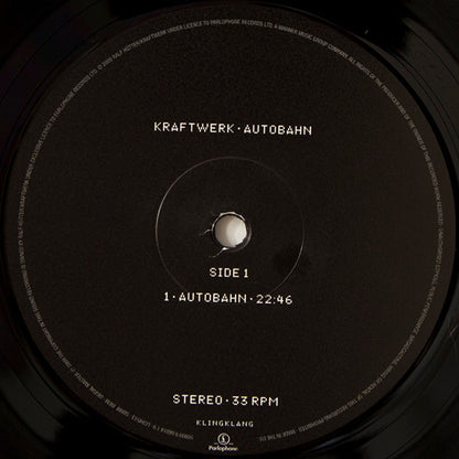 Kraftwerk : Autobahn (LP, Album, RE, RM, RP, 180)
