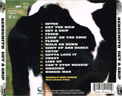 Aerosmith : Get A Grip (CD, Album, RP)
