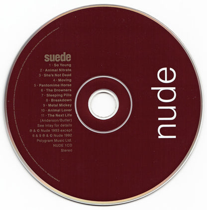 Suede : Suede (CD, Album, RE)