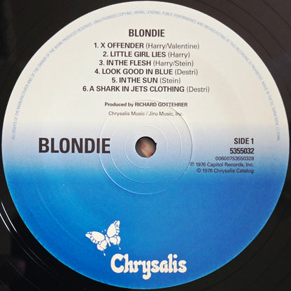 Blondie : Blondie (LP, Album, RE, 180)