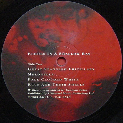 Cocteau Twins : Tiny Dynamine / Echoes In A Shallow Bay (LP, Comp, RE, RM, 180)