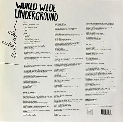 Erykah Badu : Worldwide Underground (LP, Album)