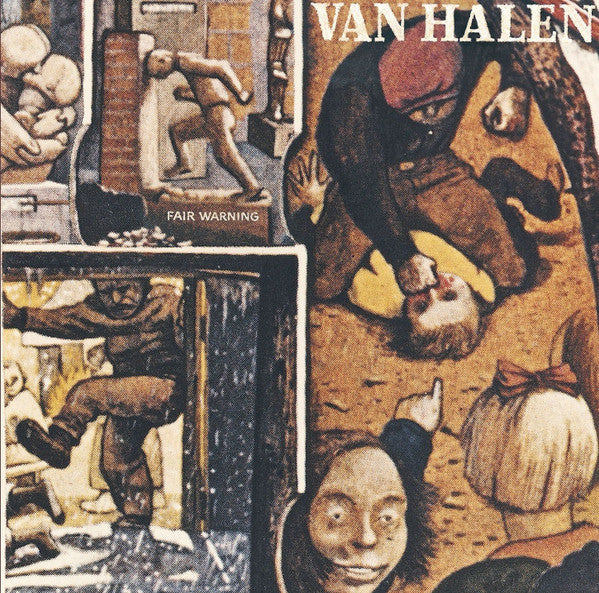 Van Halen : Fair Warning (LP, Album, RE, RM)