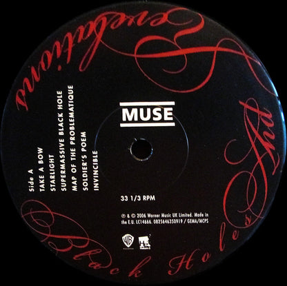 Muse : Black Holes And Revelations (LP, Album, RE, RP)
