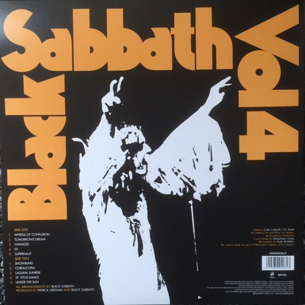 Black Sabbath : Black Sabbath Vol 4 (LP, Album, RE, RP, Gat + CD, Album, RE)