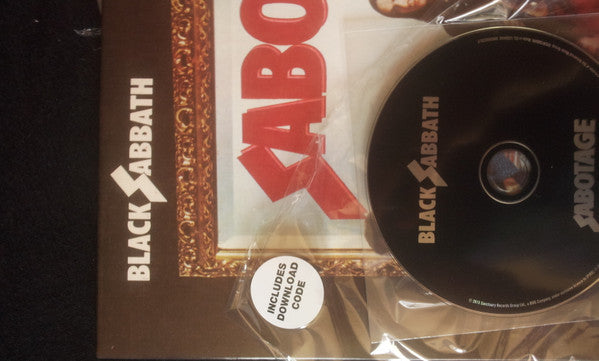 Black Sabbath : Sabotage (LP, Album, RE, 180 + CD, Album, RE)