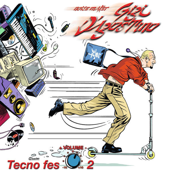 Gigi D'Agostino : Tecno Fes Volume 2 (2x12", EP, RE, 180)