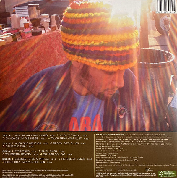 Ben Harper : Diamonds On The Inside (2xLP, Album, RE)