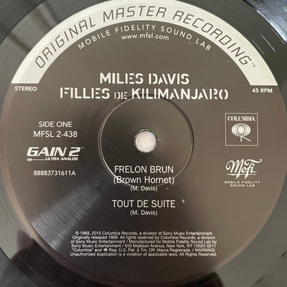 Miles Davis : Filles De Kilimanjaro (2x12", Album, Ltd, Num, RE, RM, Gat)