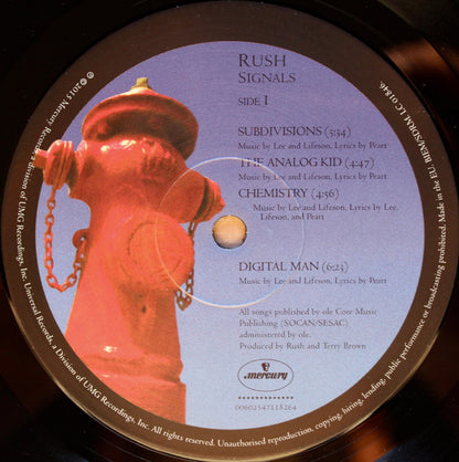 Rush : Signals (LP, Album, RE, RM, 180)