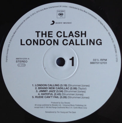 The Clash : London Calling (2xLP, Album, RE, RM, 180)