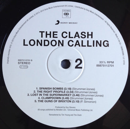 The Clash : London Calling (2xLP, Album, RE, RM, 180)