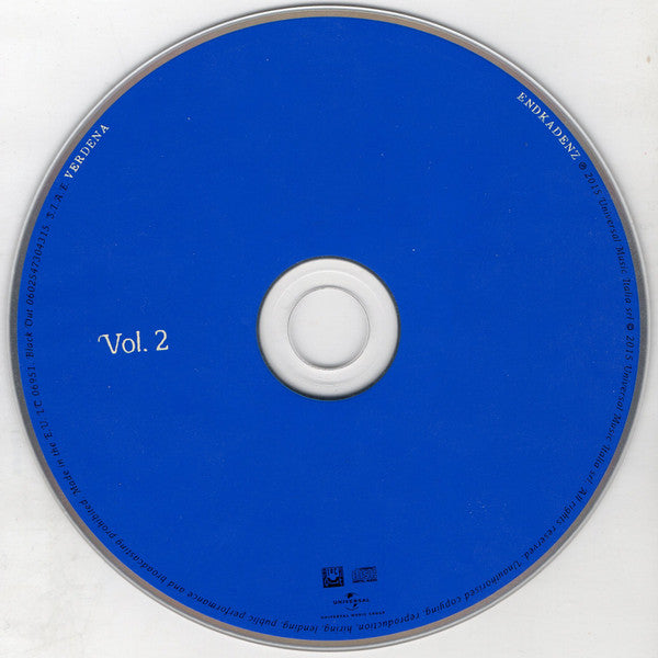 Verdena : Endkadenz Vol. 2 (CD, Album)